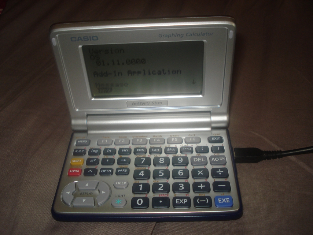 fx-9860G Slim + OS 1.11