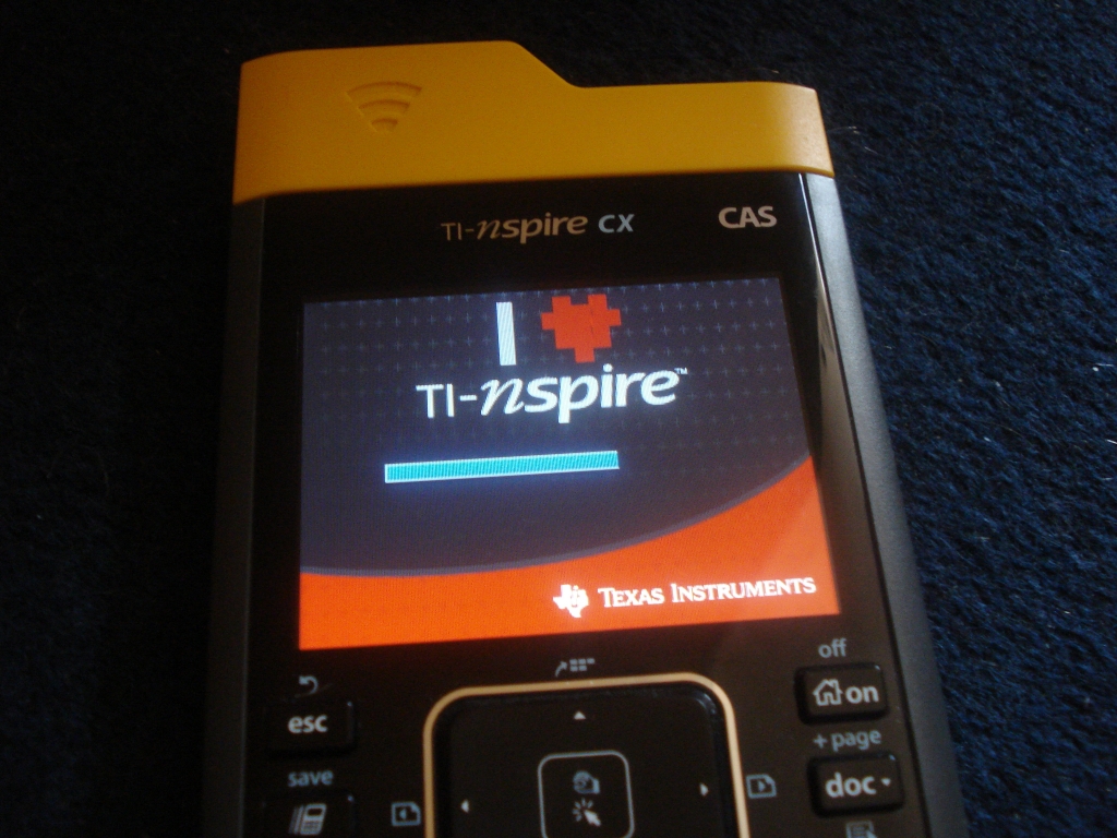 Custom TI-Nspire CX Boot screen