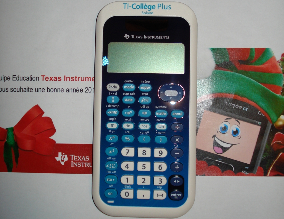 Texas Instruments TI Collège Plus Solaire - Calculatrice