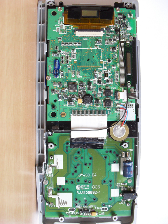 TI Planet View image PCB Carte Casio Classpad 300