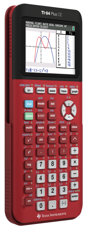 TI-84 Plus CE - Radical Red