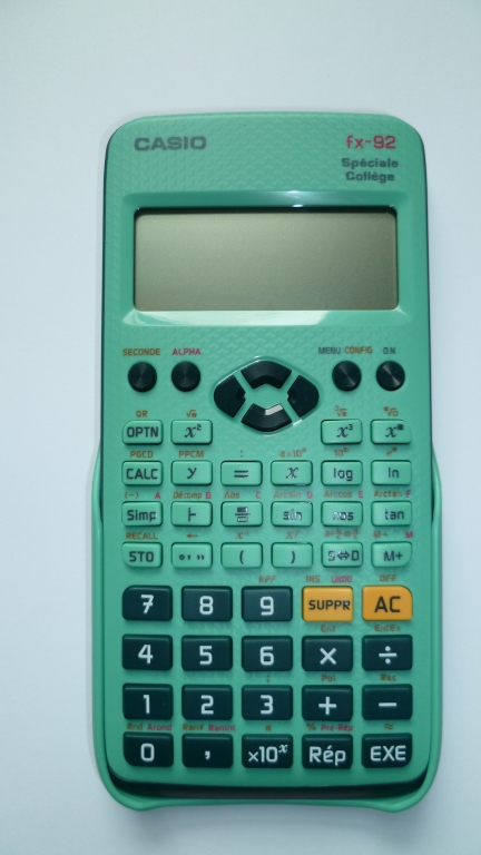 Casio FX-92 spécial collège