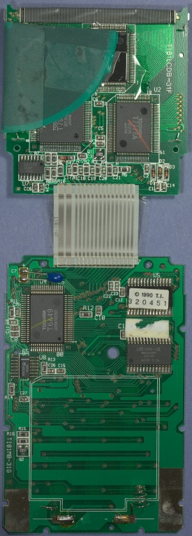 TI-81 0719871 PCB Rear