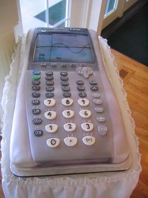 Gâteau TI-84 Plus Silver Edition