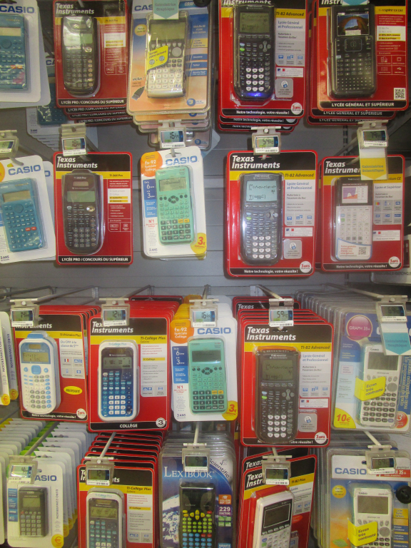 Calculatrices Carrefour, 07/2015