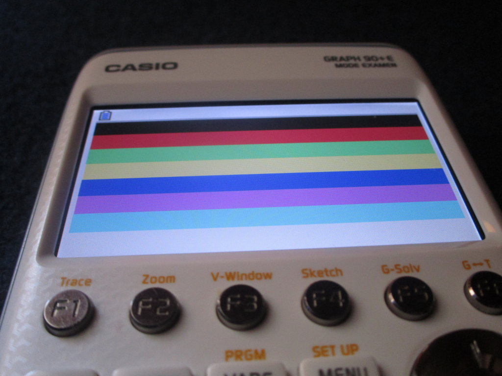 Casio Graph 90+E + mire Python