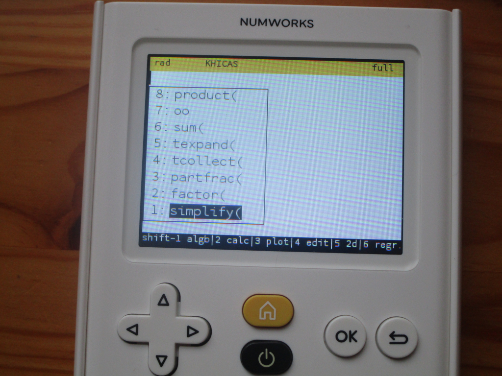 Numworks Calculatrice graphique, Langage Python, Mode examen, numworks