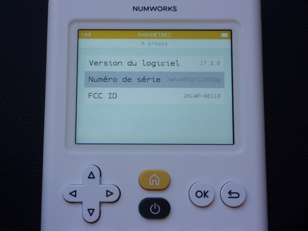 Numworks – Le Rayon des Calculatrices