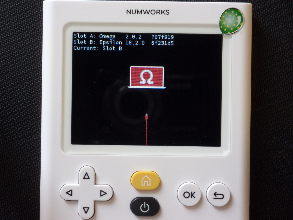 NumWorks + Omega 2.02