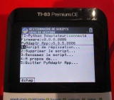 Versions TI-83 Premium CE Python