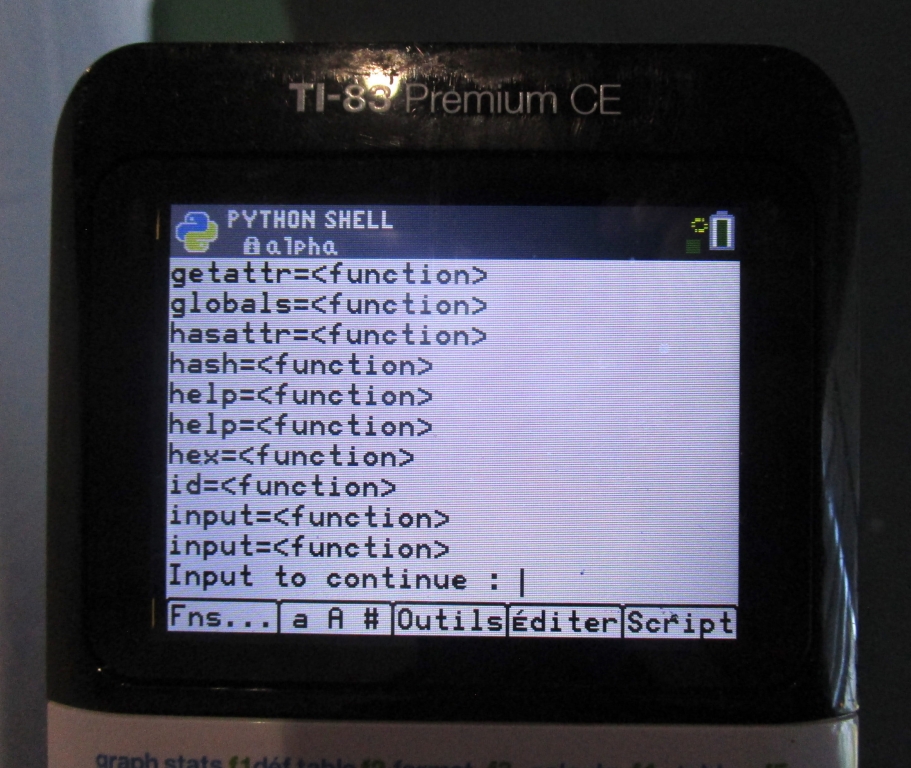 explmod(builtins) 83PCE Python