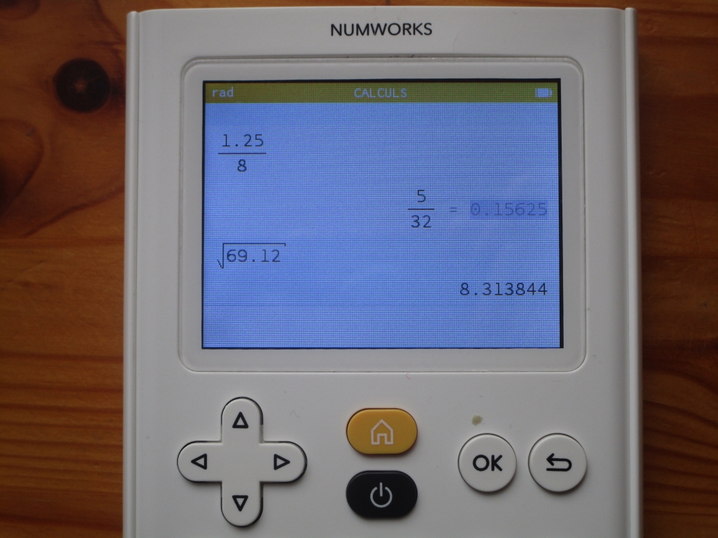 NumWorks 11.0.0
