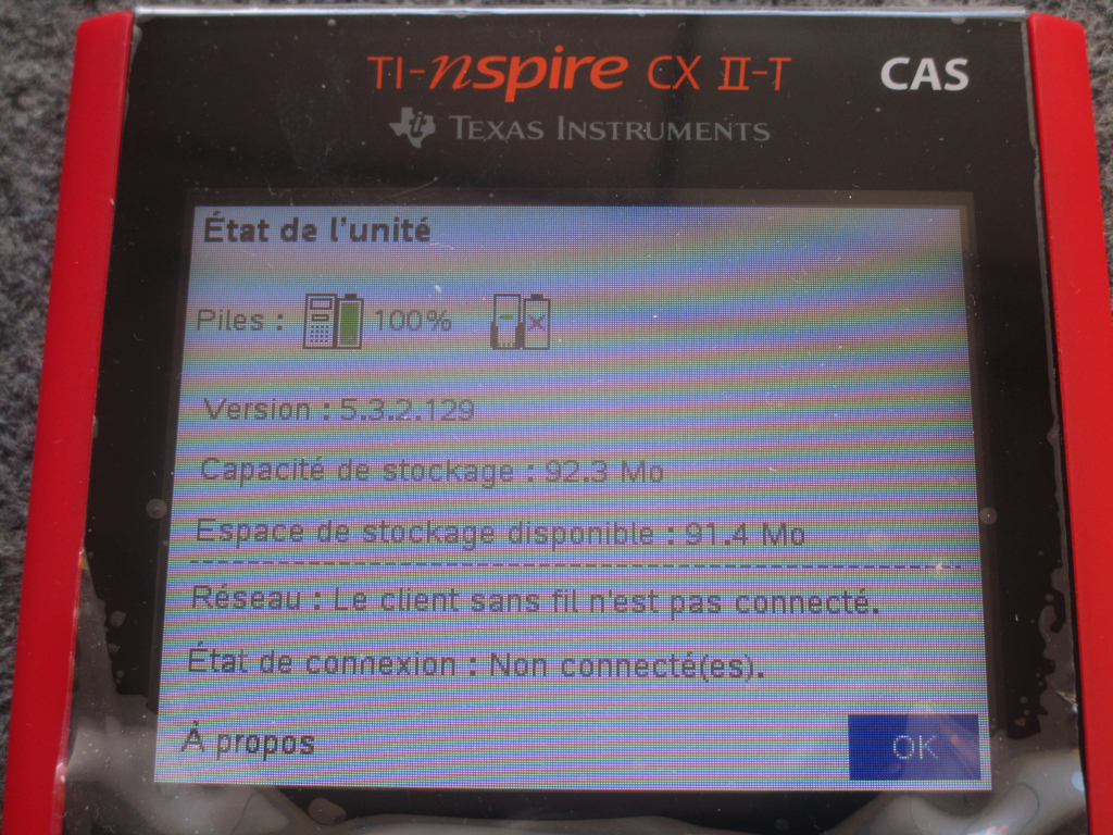 TI-Nspire CX II-T CAS + OS 5.3.2