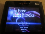 TI-Nspire CX CAS + FreeBlocks
