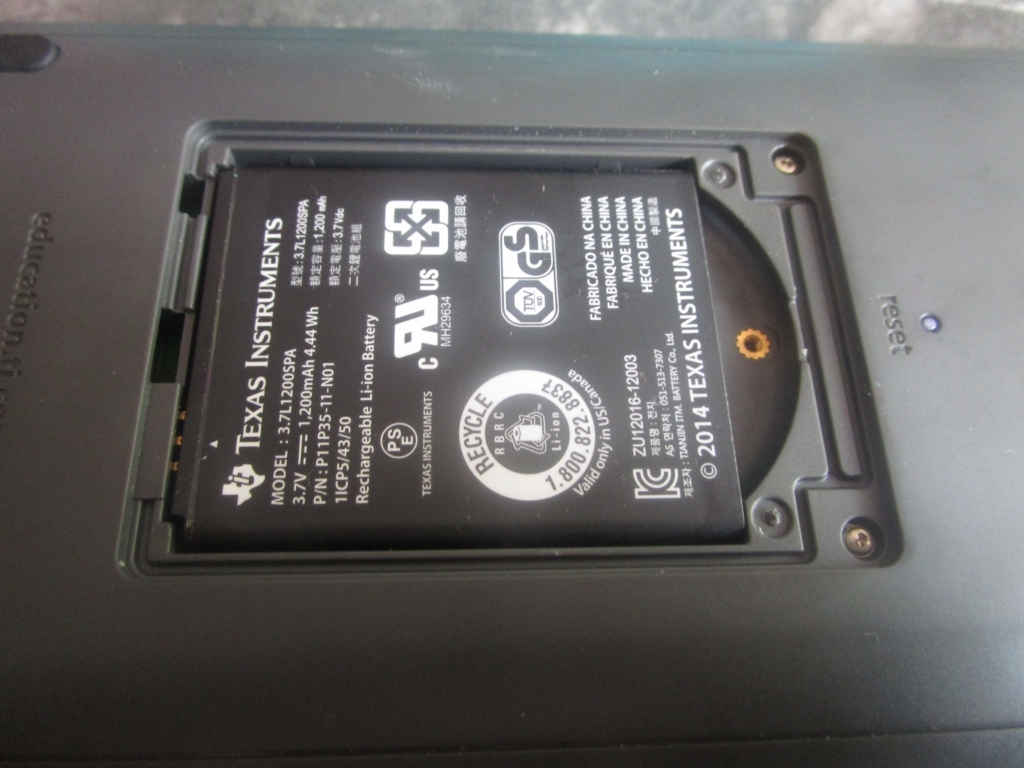Nspire CX + batterie 3.7L1200SPA