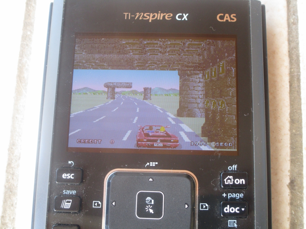 TI-Nspire CX CAS + Outrun