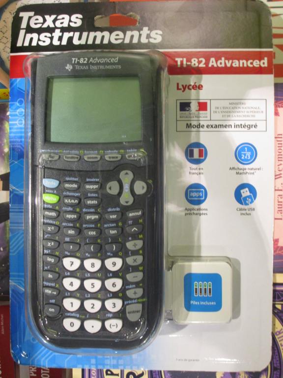 Emballage TI-82 Advanced