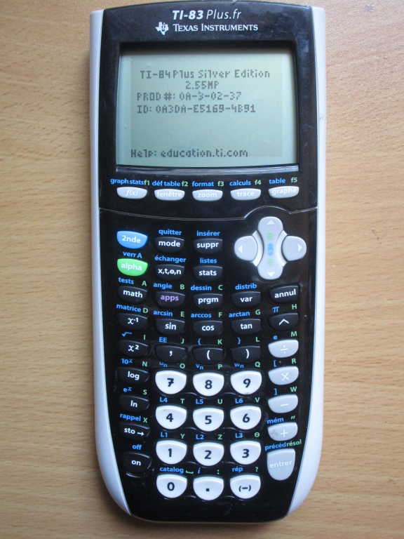 TI-83+.fr USB (TI-84+SE) #56