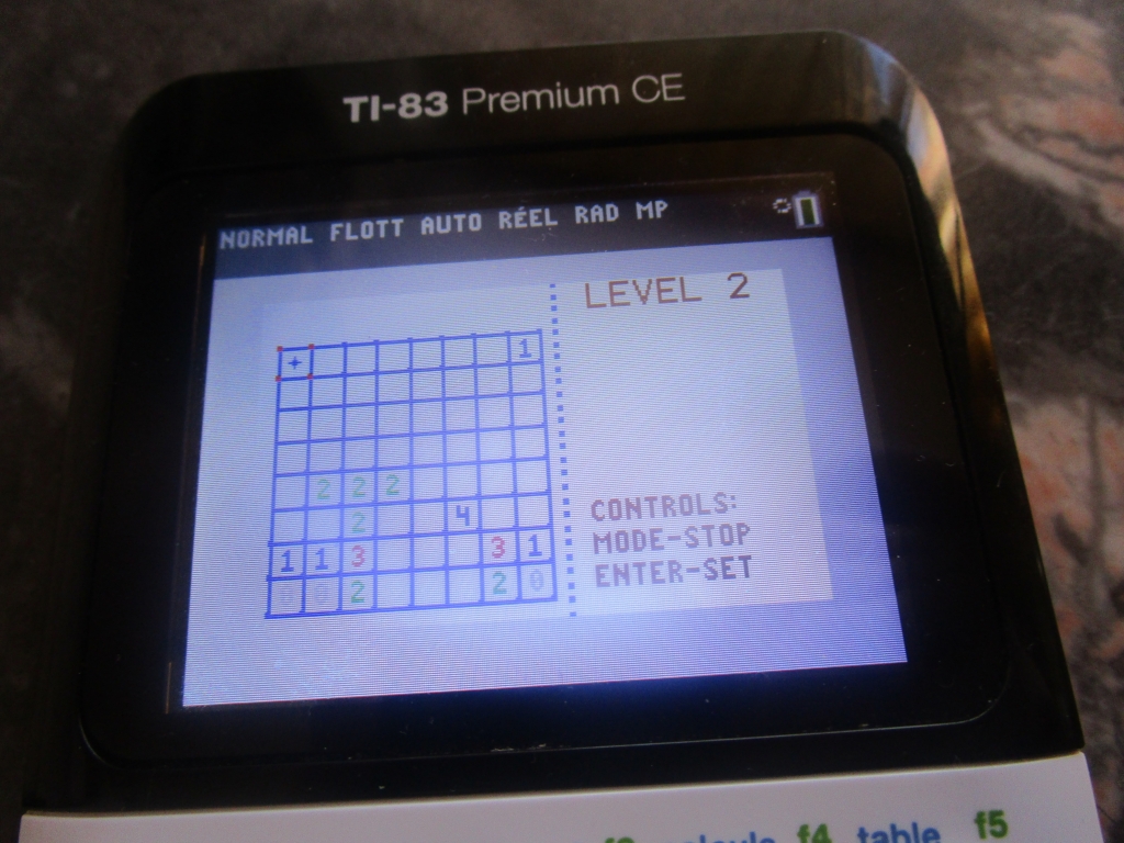 TI-83 Premium CE + MineSweeper