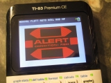 TI-83 Premium CE + Red Alert