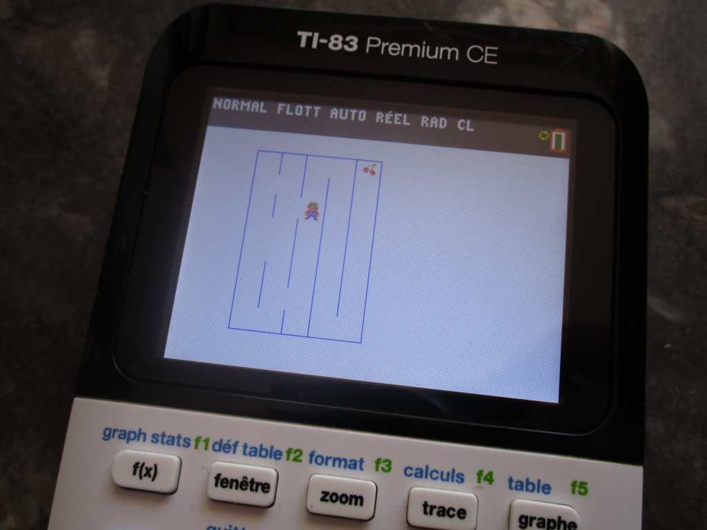 TI-83 Premium CE + Labyrinthe