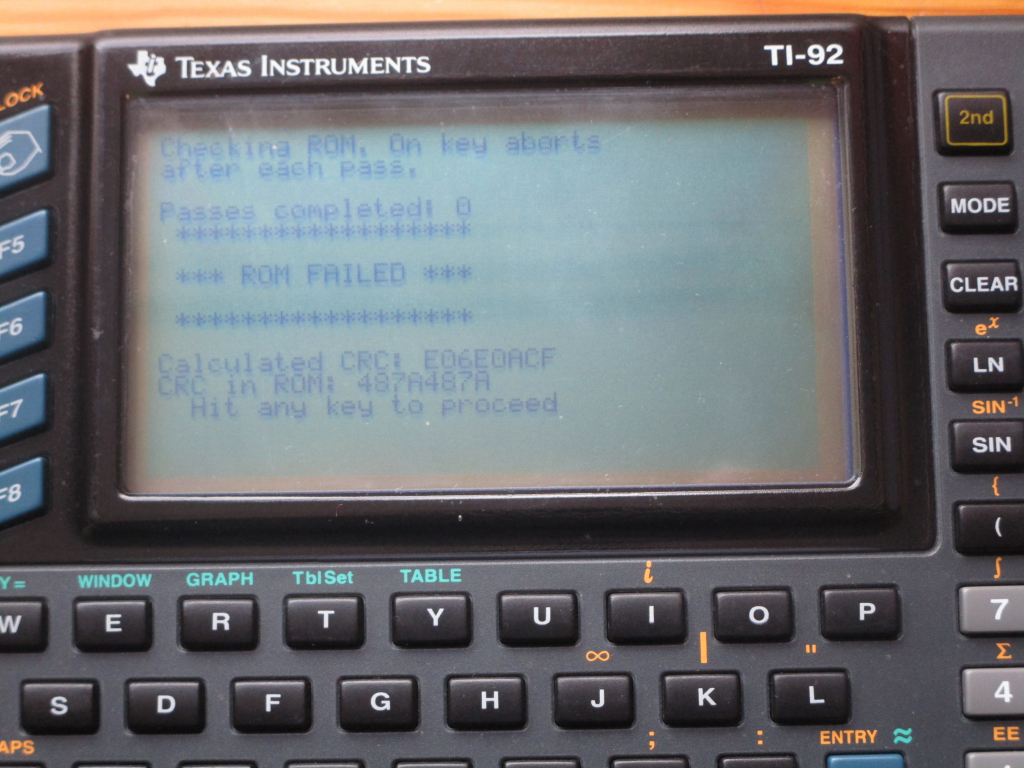 TI-92 Engineering Sample 0595