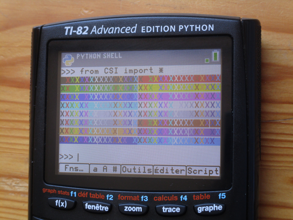 TI-82 Advanced Edition Python