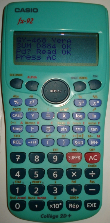 Forum TI-Planet.org • [Test calc] Casio fx-92 Collège Classwiz