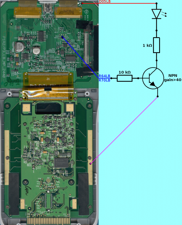 TI-Nspire CAS + diode examen