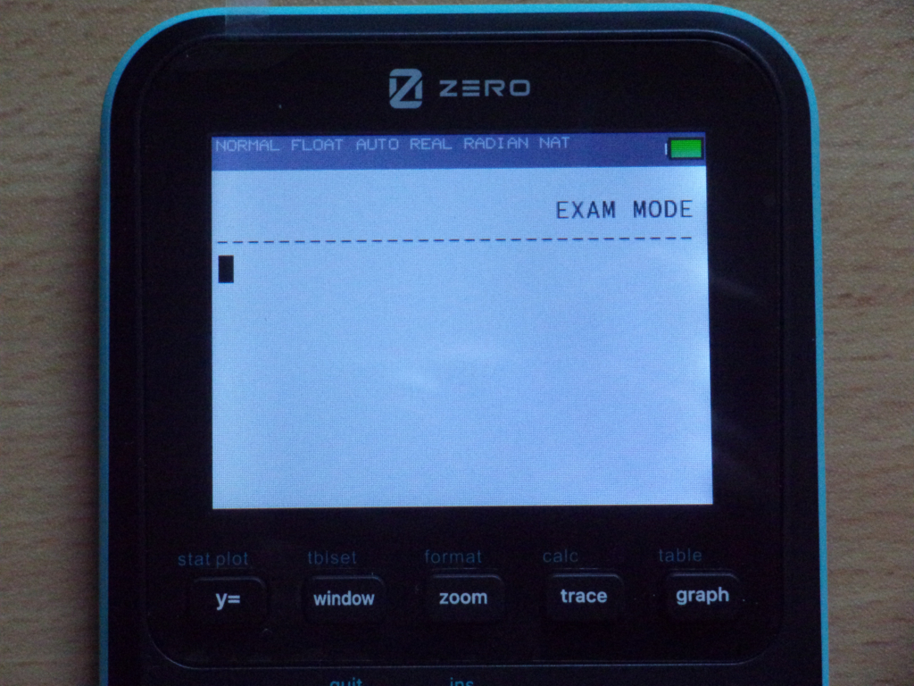 Zero ZGC2 + mode examen