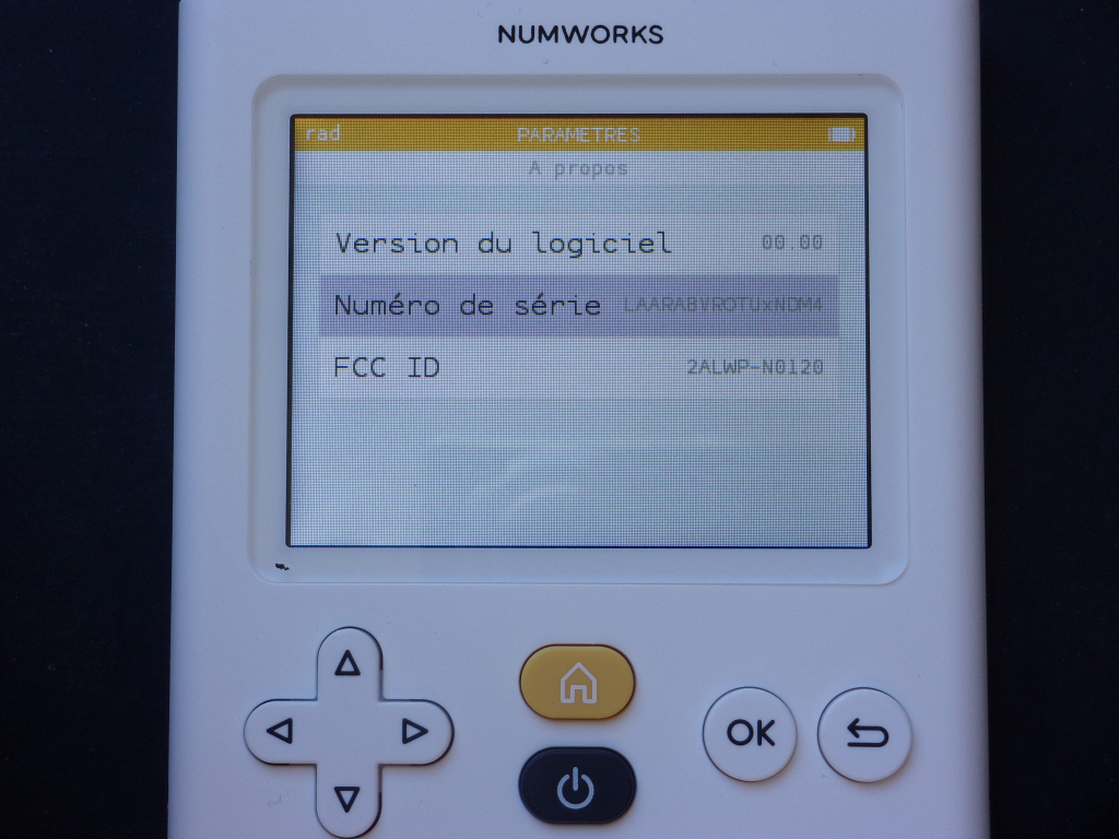 NumWorks N0120EX