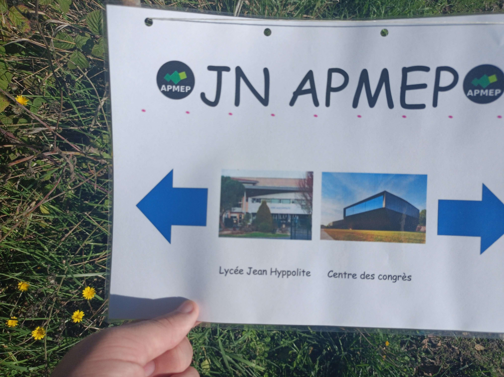 Journées APMEP 2022 Jonzac