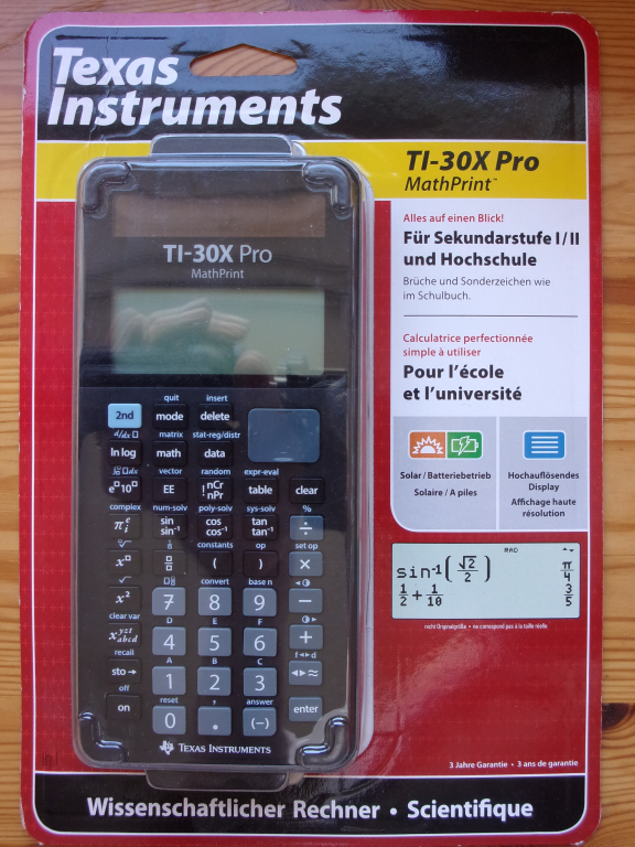 TI-30X Pro MathPrint