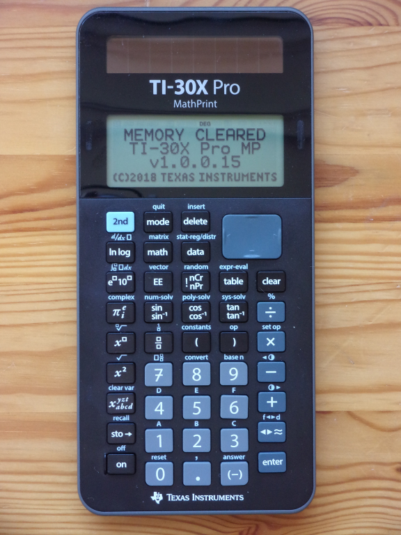 TI-30X Pro MathPrint