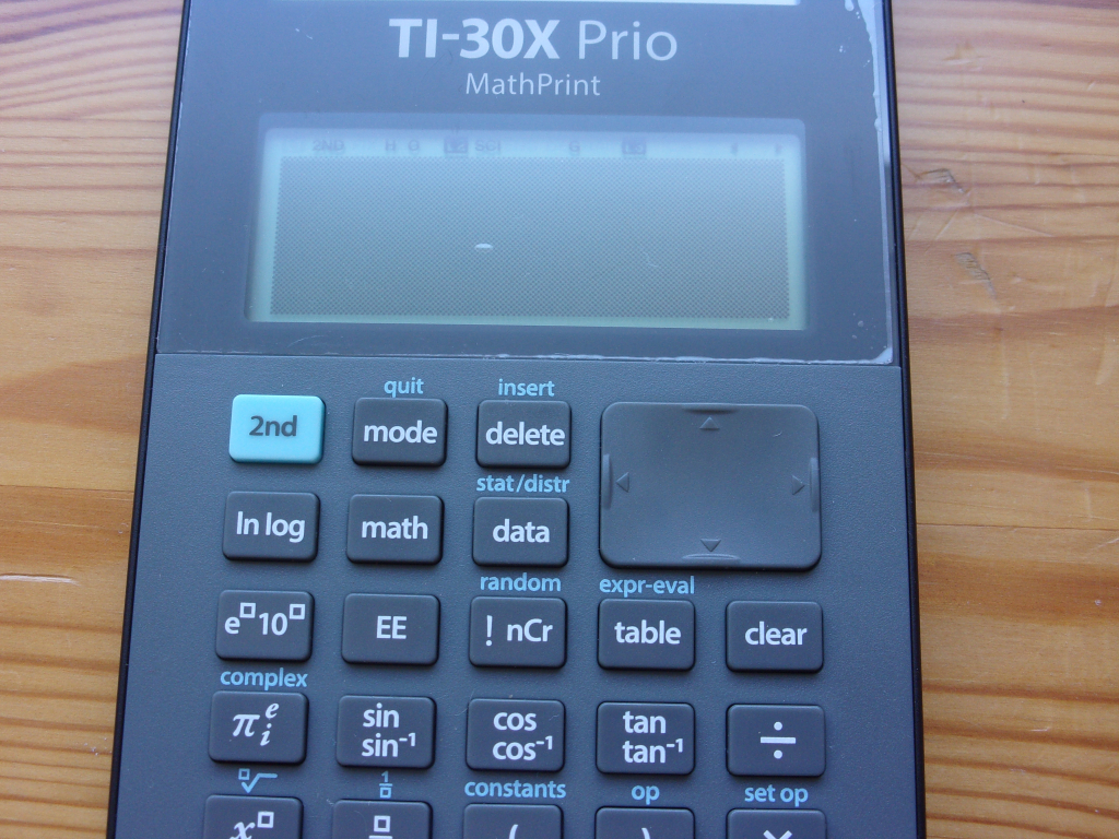 TI-30X Prio MathPrint