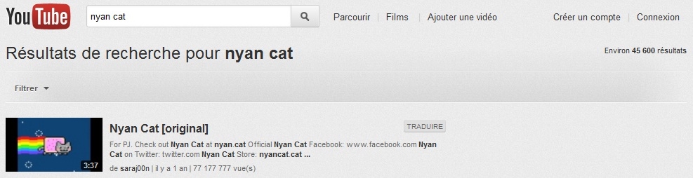 Nyan Cat 77 177 777 views