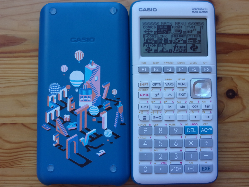 Casio Graph 35+E II +coque perso