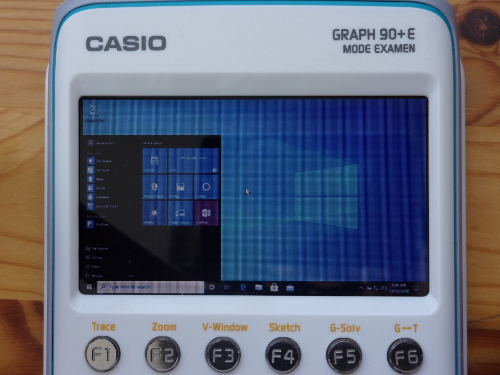 Casio Graph 90+E + Windows 10