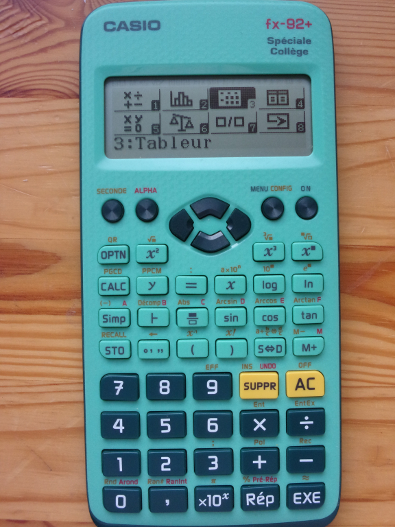 Casio fx-92+ Spéciale Collège