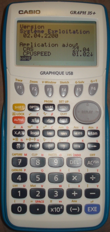Graph 35+USB SH3 + OS 2.04