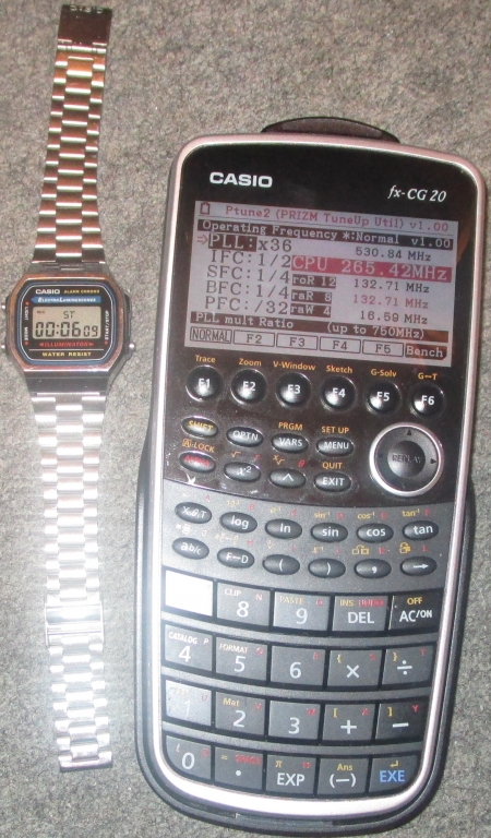 Chronométrage Casio Prizm/fx-CG