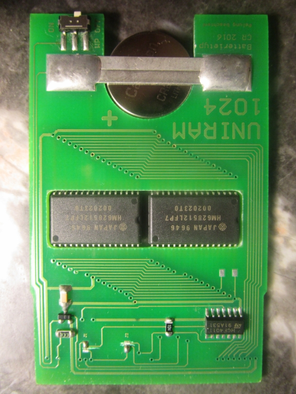 Carte RAM HP-48GX 1Mo tierce