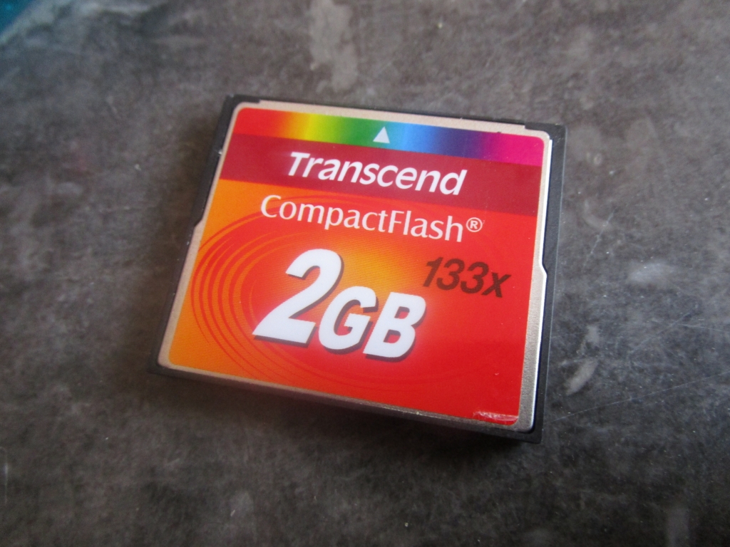Carte mémoire CompactFlash 2GB