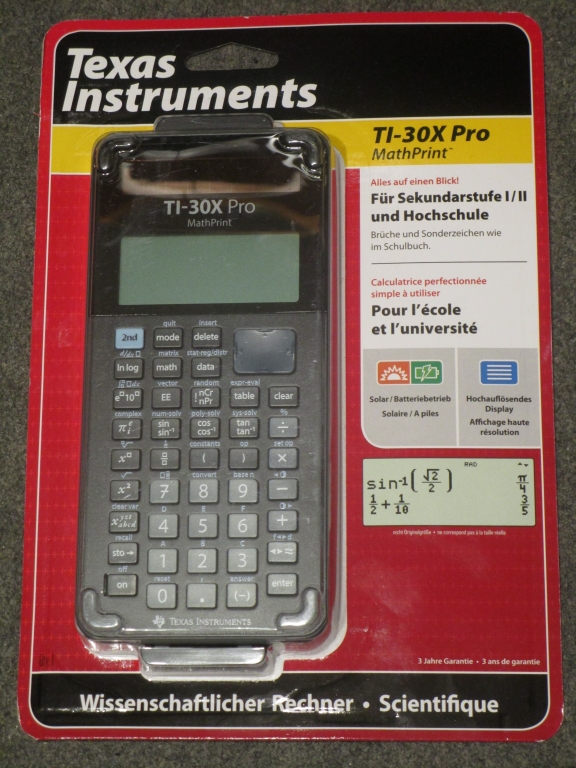 TI-30X Pro MathPrint