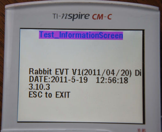 TI-Nspire CM-C EVT1