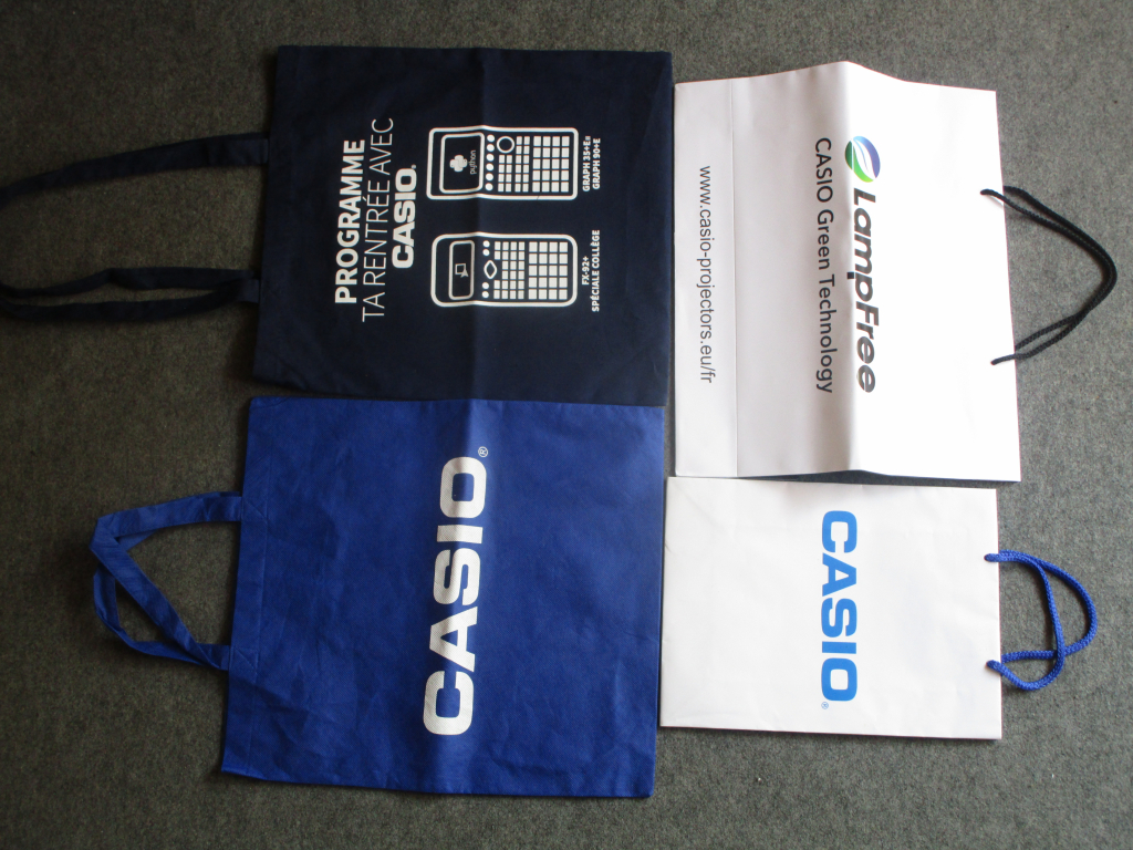 Sacs Casio - rentrée 2019