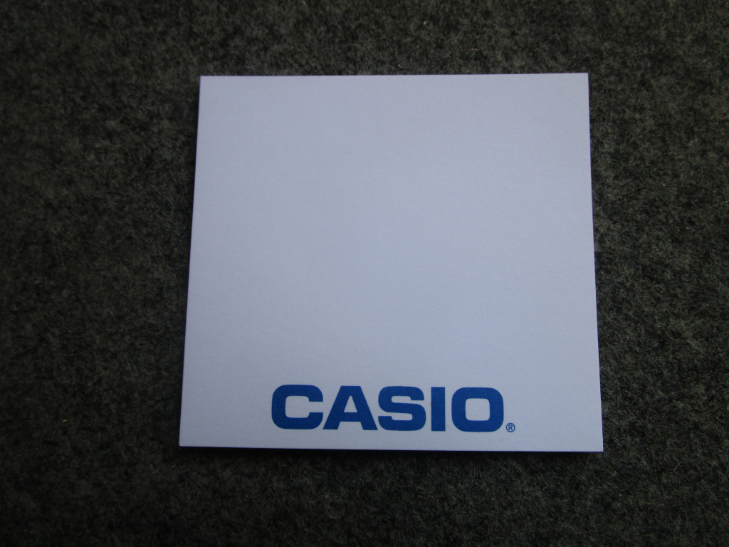 Mémo Casio - rentrée 2019