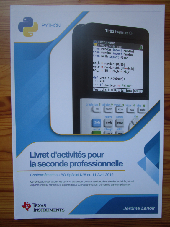 Livret TI-83 Premium CE - 2020