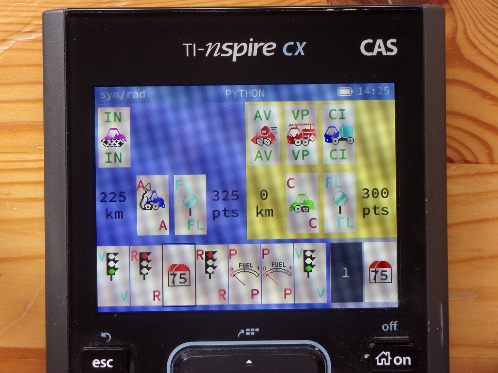 1000 Bornes TI-Nspire CX Upsilon