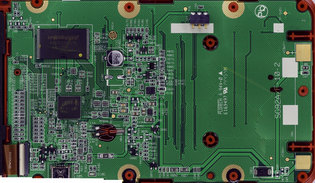 TI-84 Plus CE PCB high-res